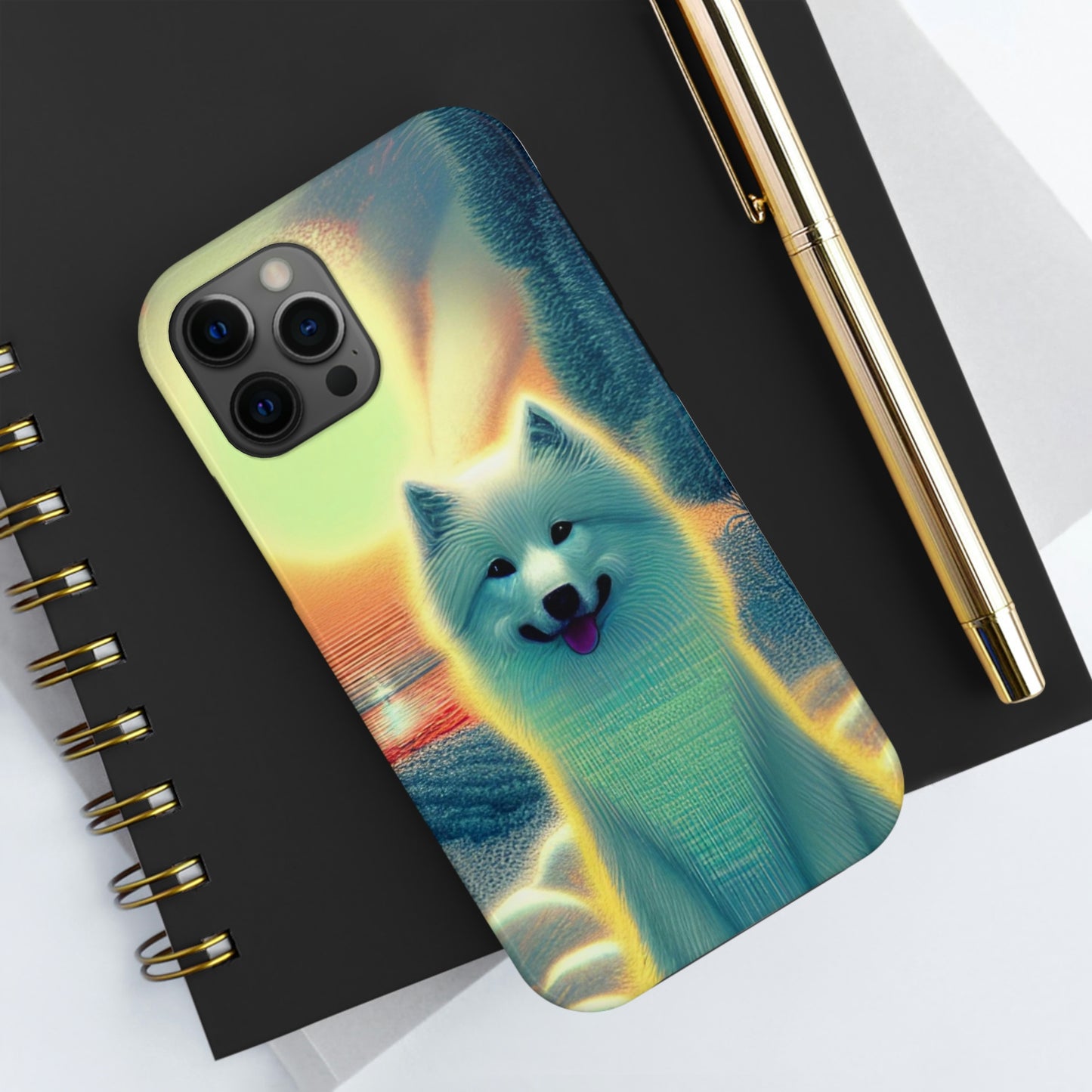 Samoyed Snow Angel Tough Phone Cases