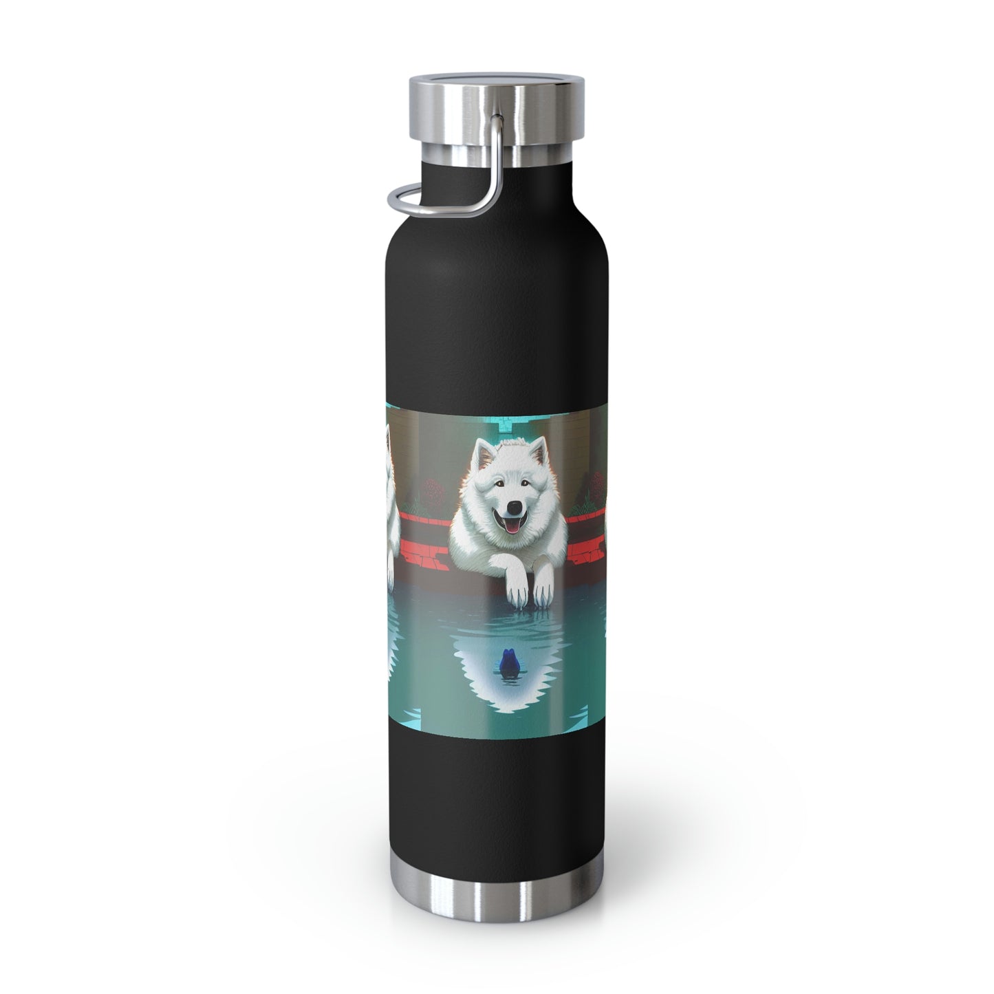 Samoyeds Reflections Copper Vacuum Insulated Bottle, 22oz