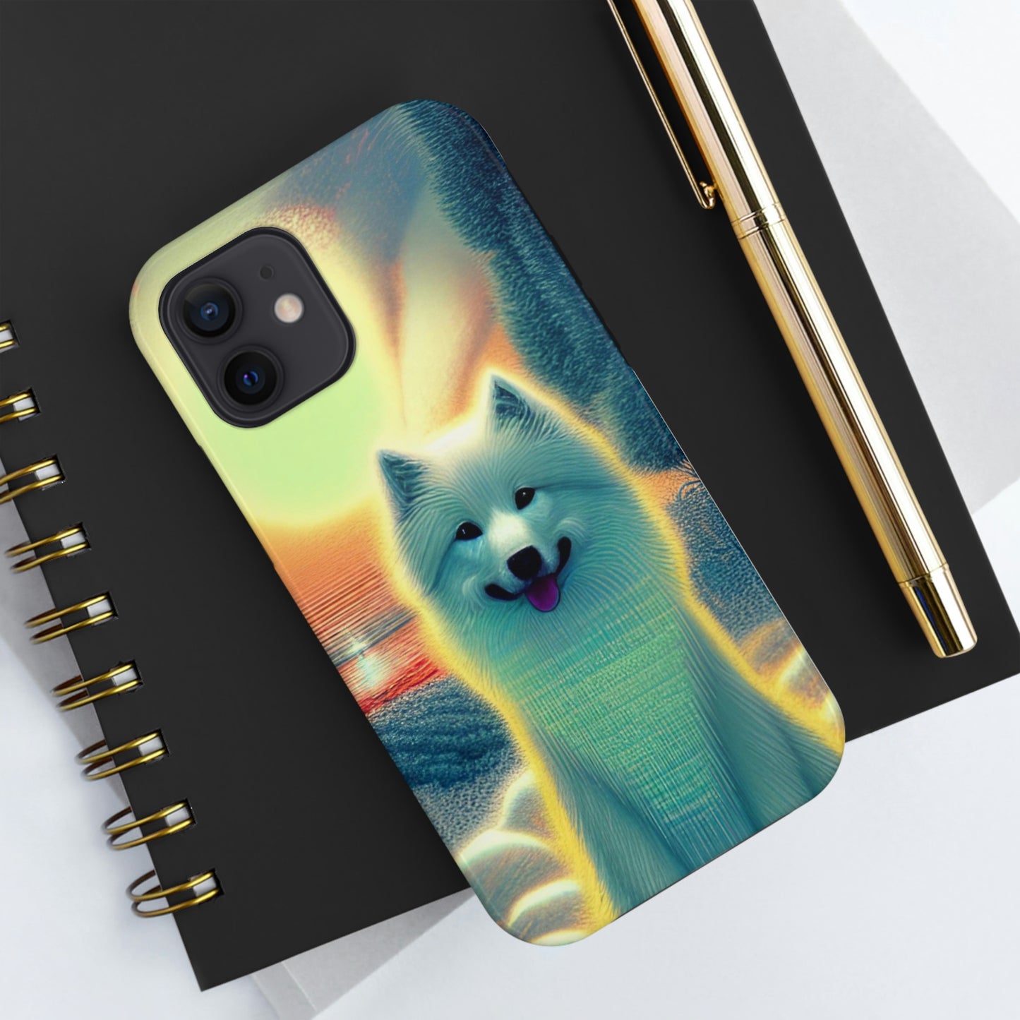 Samoyed Snow Angel Tough Phone Cases