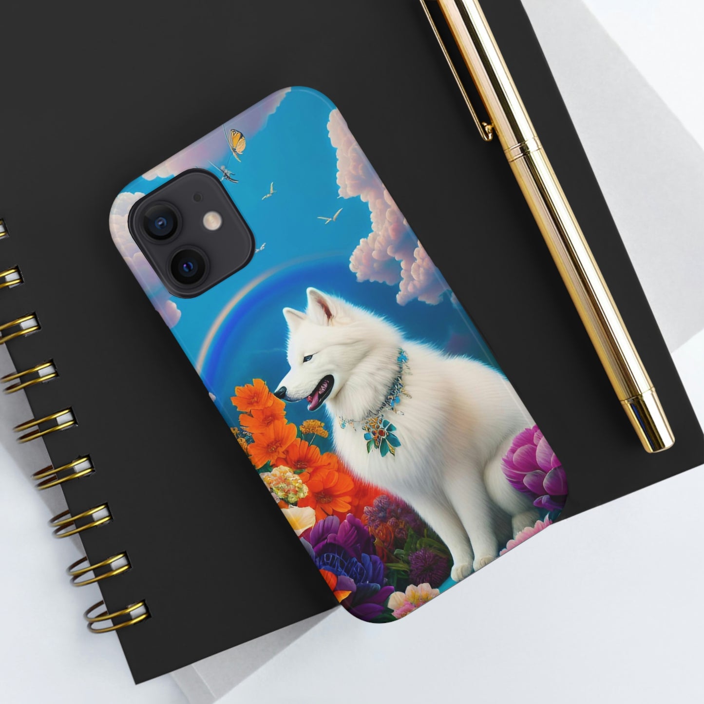 Pretty Princess Samoyed Tough Phone Case