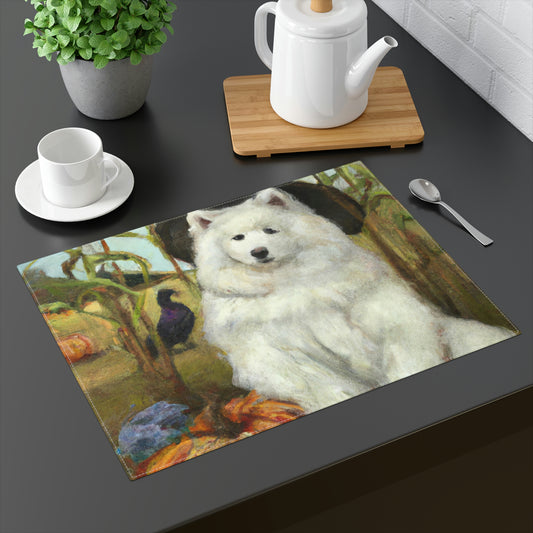 Fall Samoyed Placemat