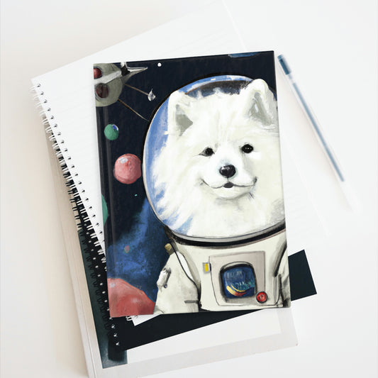 Samoyed Space Explorer: Journal - Ruled Line