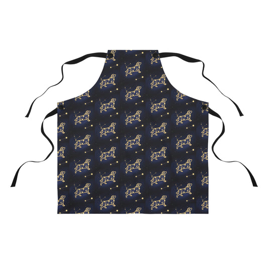 Cosmic Golden Retriever Apron