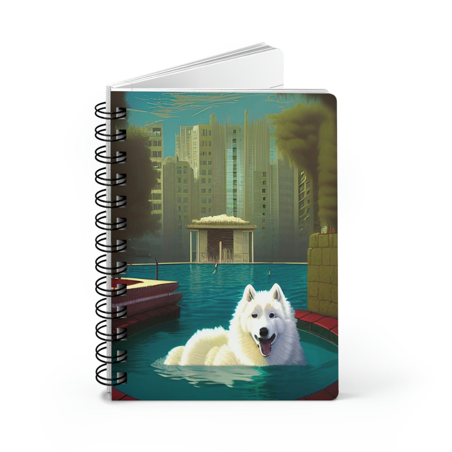 Urban Sammy Swim Spiral Bound Journal