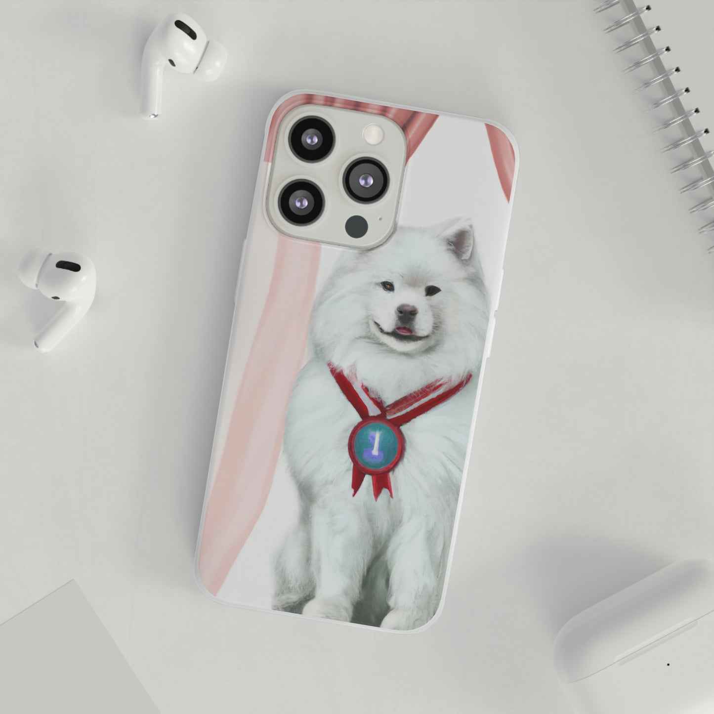 winner Samoyed Flexi iPhone Case