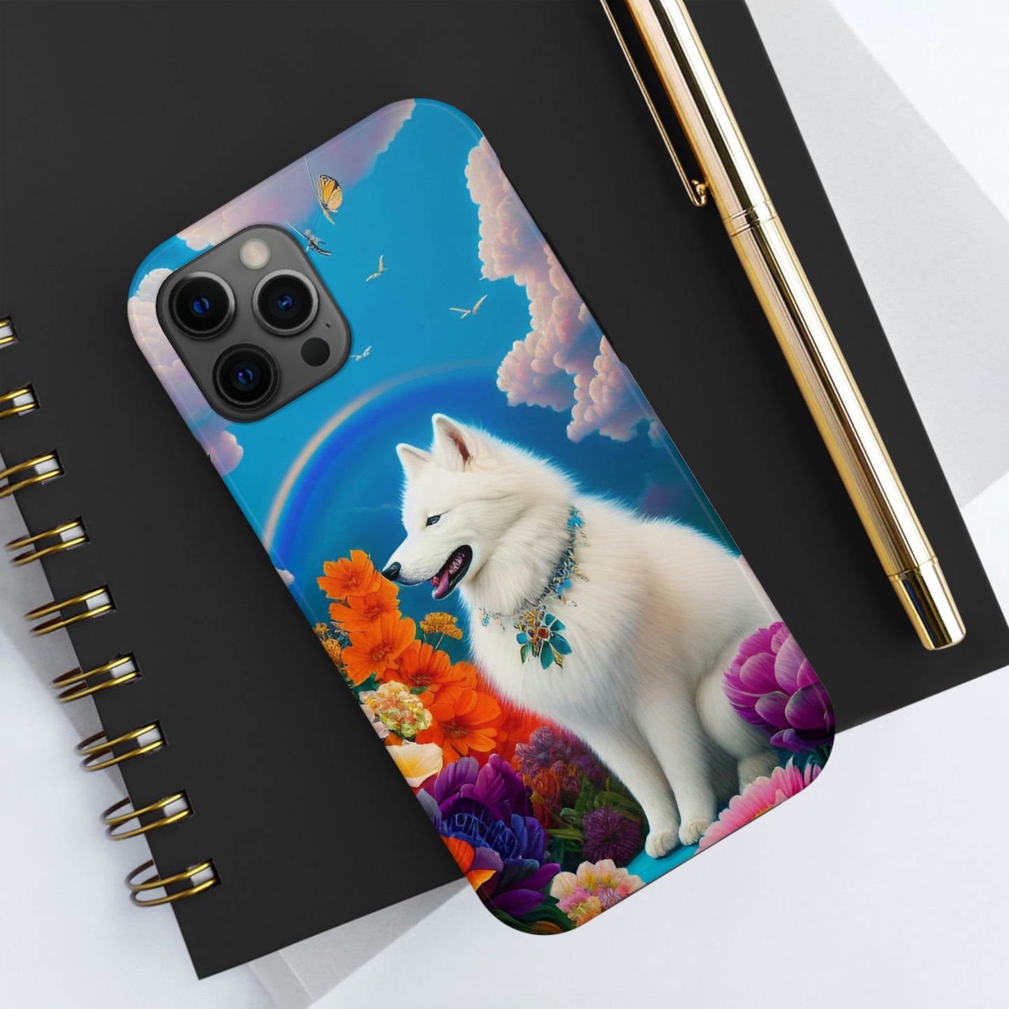 Pretty Princess Samoyed Tough Phone Case