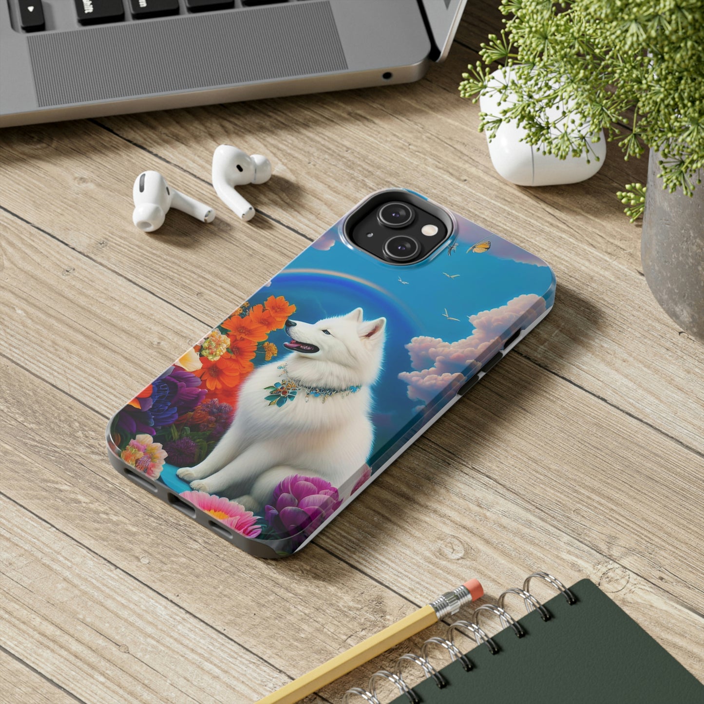 Pretty Princess Samoyed Tough Phone Case