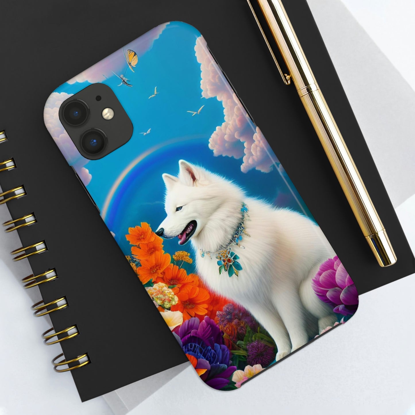 Pretty Princess Samoyed Tough Phone Case