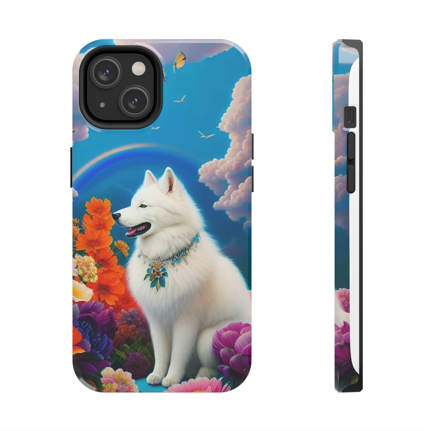 Pretty Princess Samoyed Tough Phone Case