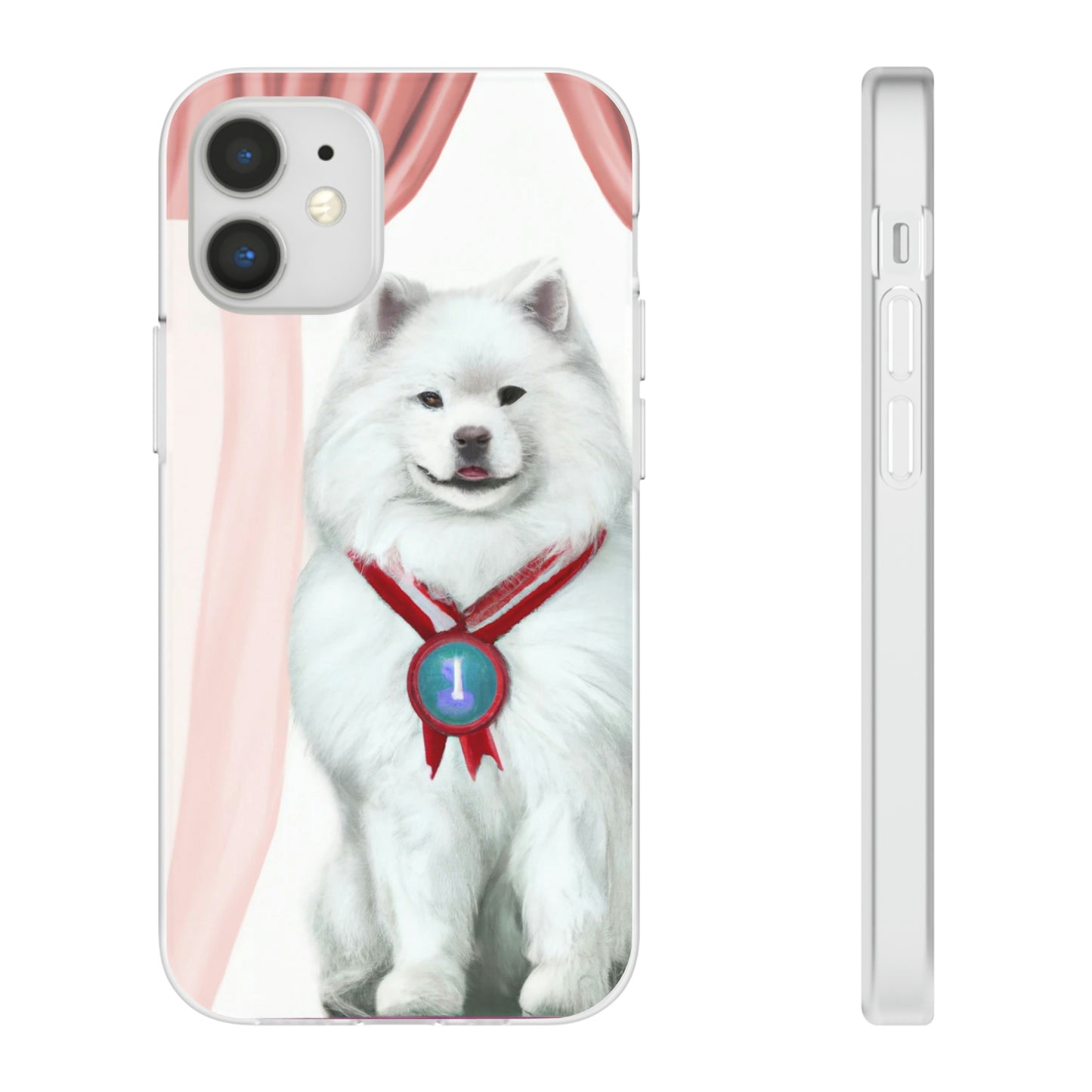 winner Samoyed Flexi iPhone Case