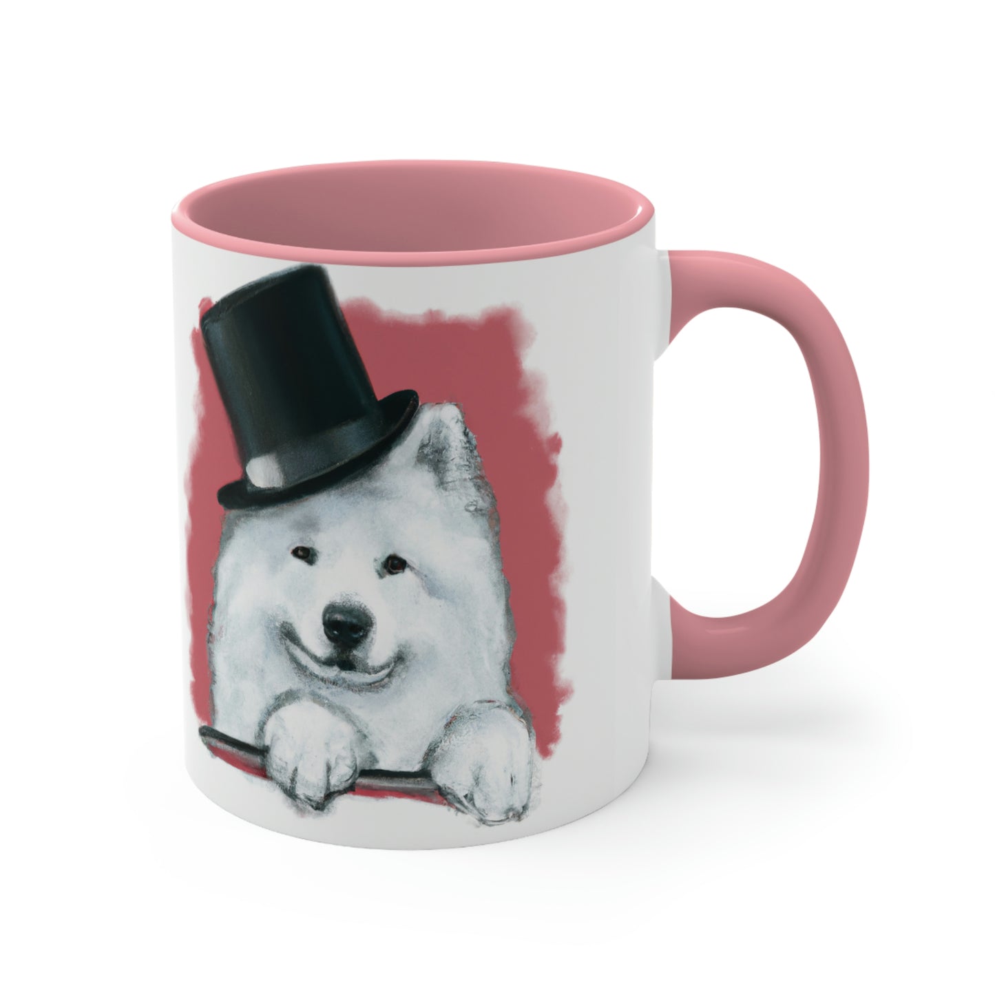 Top Hat Samoyed Coffee Mug, 11oz