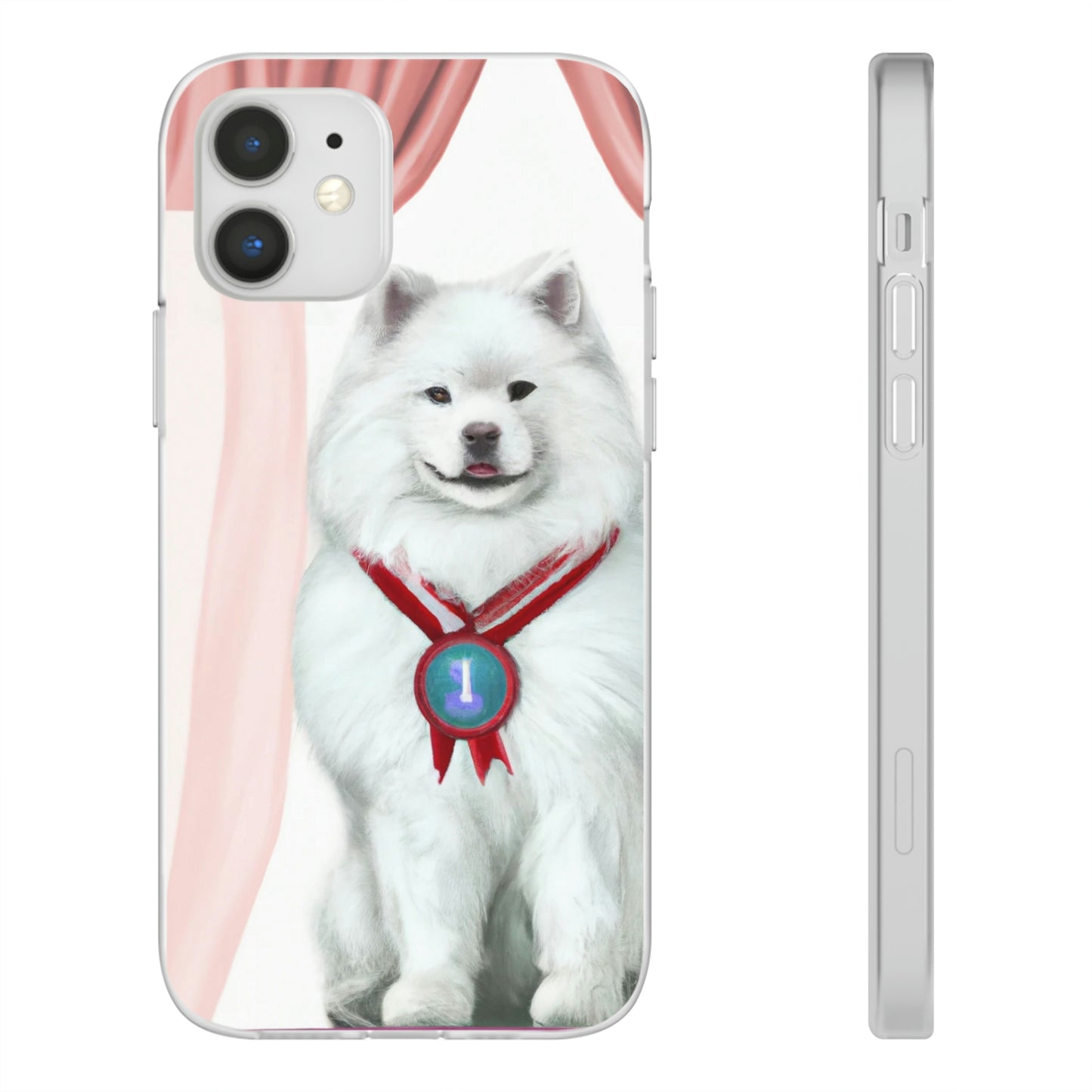 winner Samoyed Flexi iPhone Case