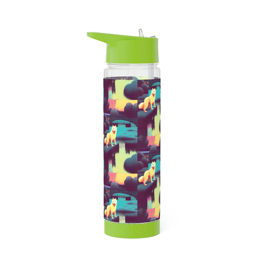 Park Picnic Samoyed Infuser Water Bottle