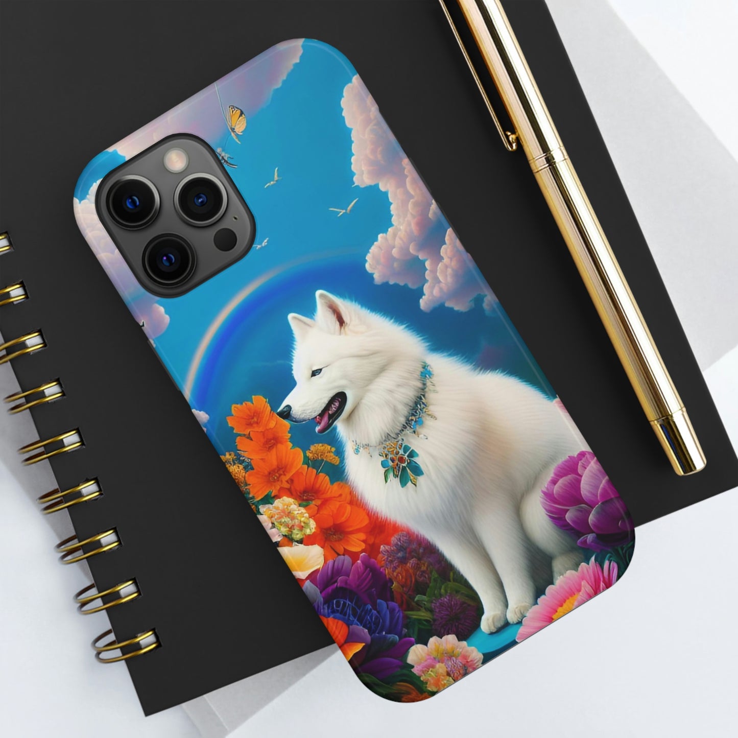 Pretty Princess Samoyed Tough Phone Case