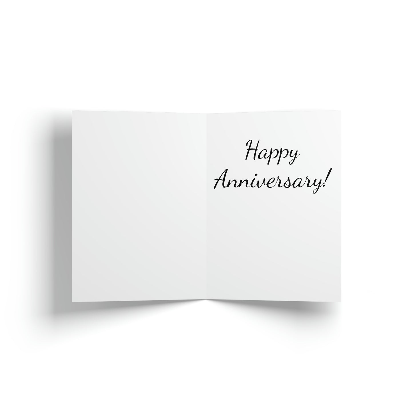 Samoyed Anniversary: Folded Greeting Cards